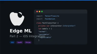 Part 2 — Using Edge ML in iOS: Building a Smart Savings App with Transaction Text Classification