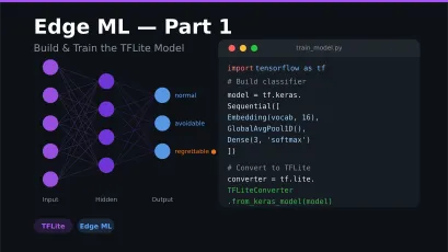 Part 1 — Using Edge ML in iOS/Android: Building a Smart Savings App with Transaction Text Classification
